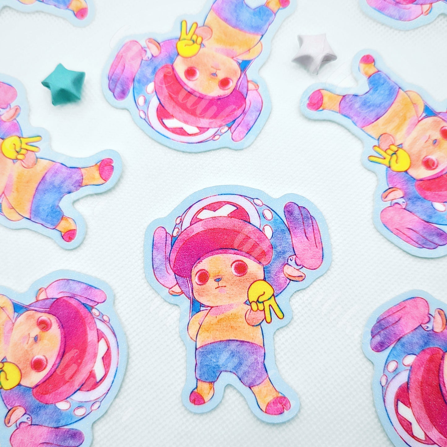 Peace Sign Deer Die-Cut Sticker