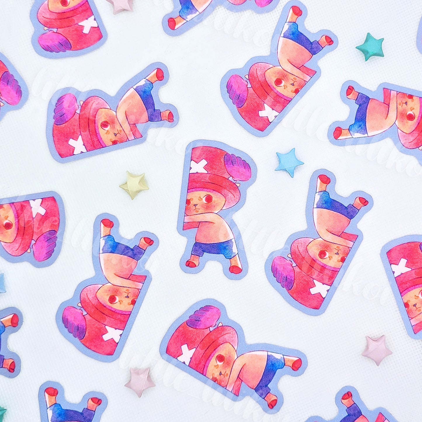 Hiding Deer Die-Cut Sticker