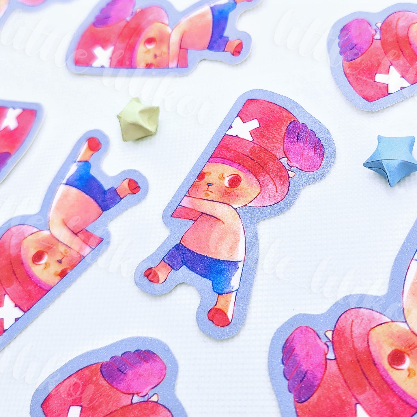 Hiding Deer Die-Cut Sticker