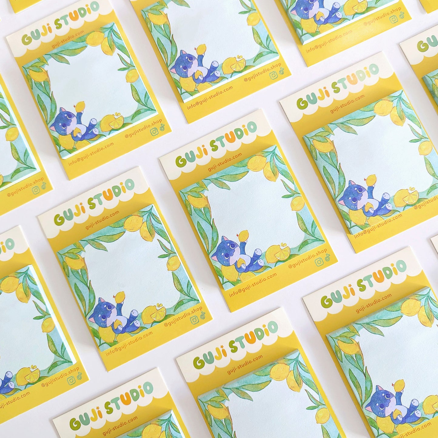 Tuxie Lemon Sticky Notepad (Promotion)