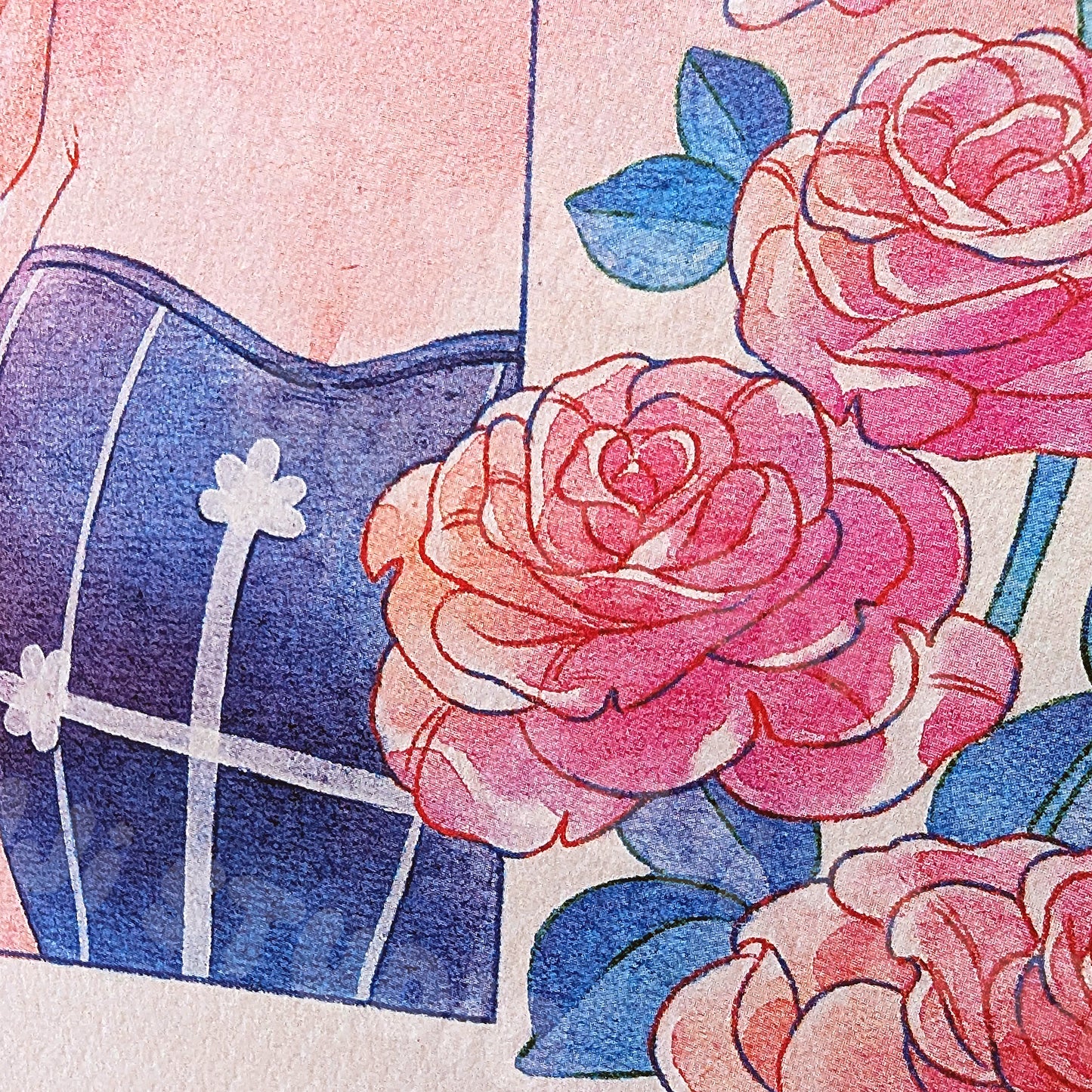 The Ghost Princess Art Print 6" x 6" Size