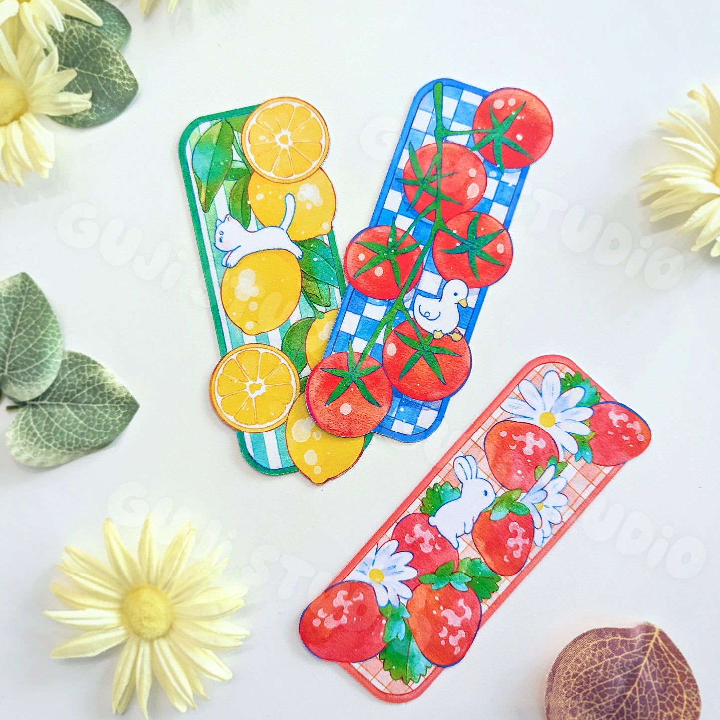 Tomato Duck Bookmark