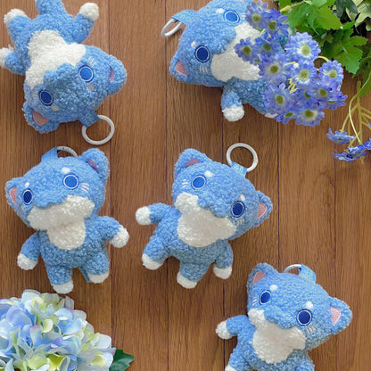 Tuxie Cat Plushie Keychain