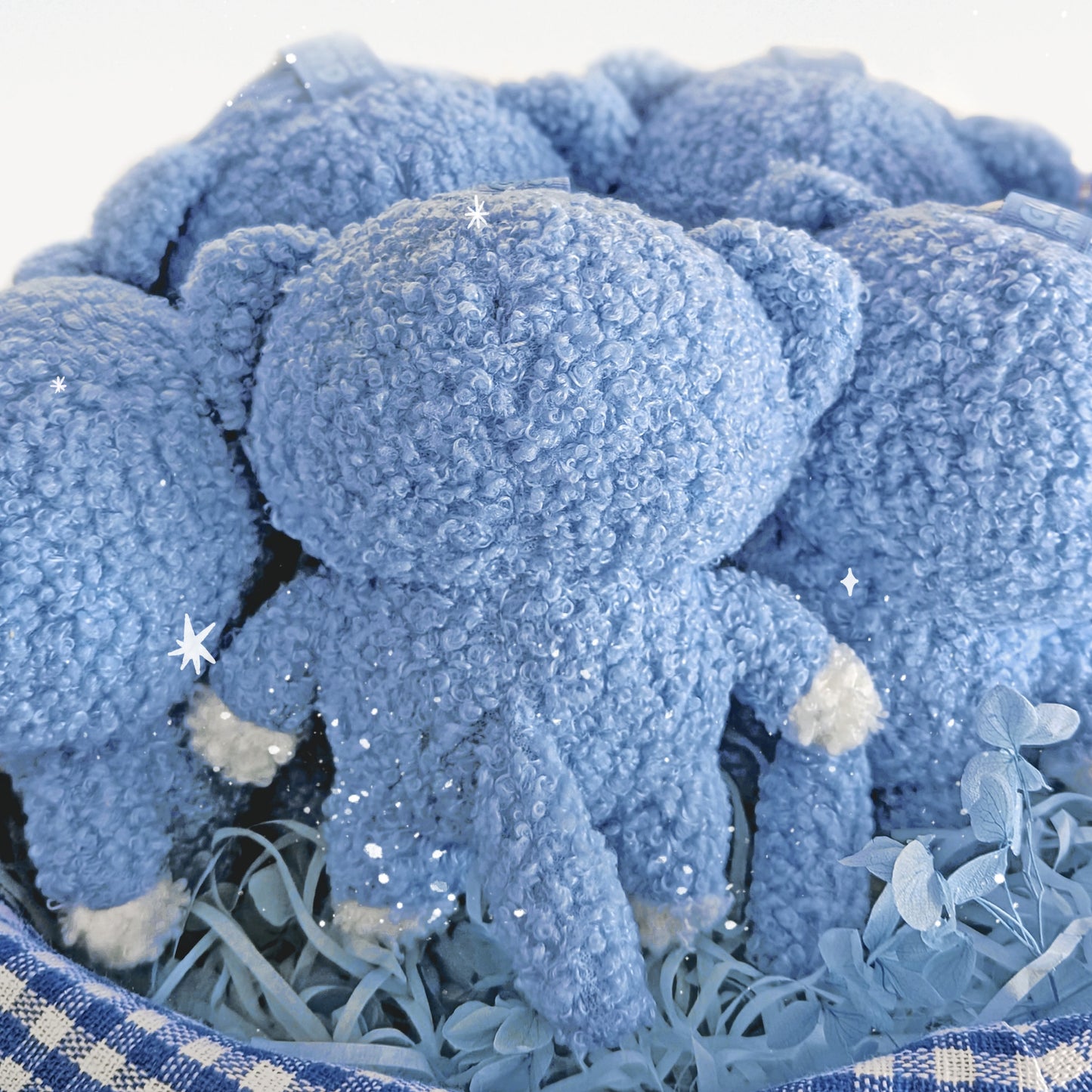 Tuxie Cat Plushie Keychain