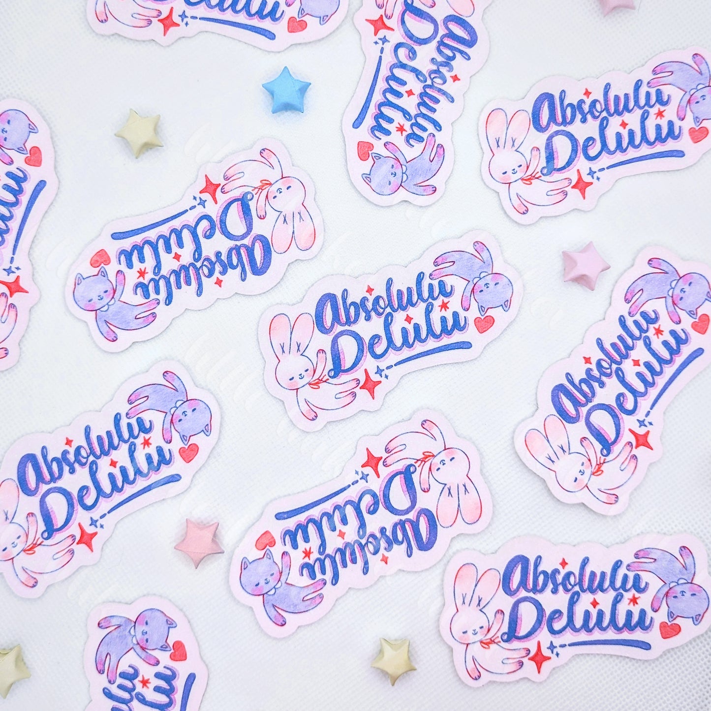 Absolulu Delulu Die-Cut Sticker