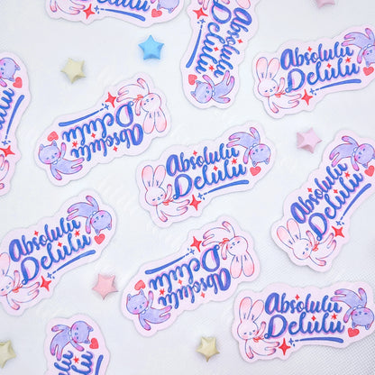 Absolulu Delulu Die-Cut Sticker