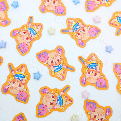 Navigator Deer Die-Cut Sticker