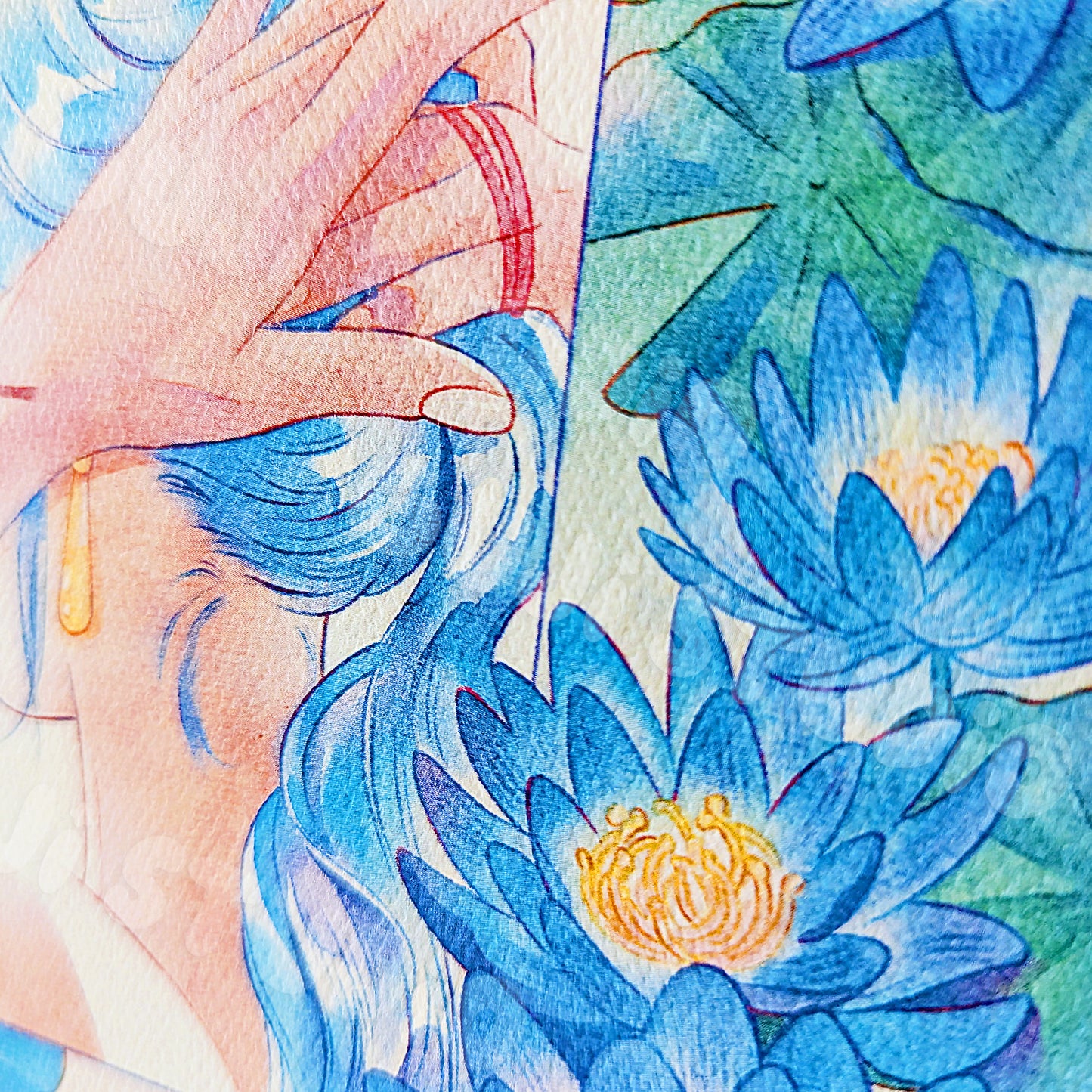 The Princess Art Print 6" x 6" Size