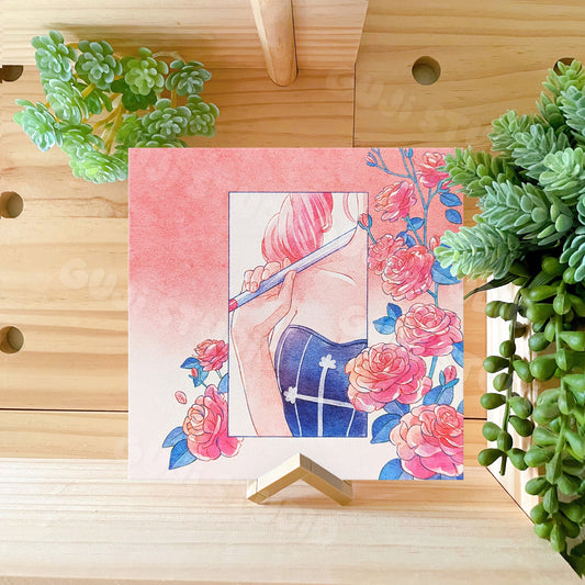 The Ghost Princess Art Print 6" x 6" Size