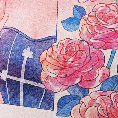 The Ghost Princess Art Print 6" x 6" Size